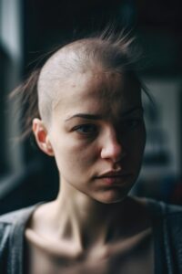 Perte de cheveux chez la femme